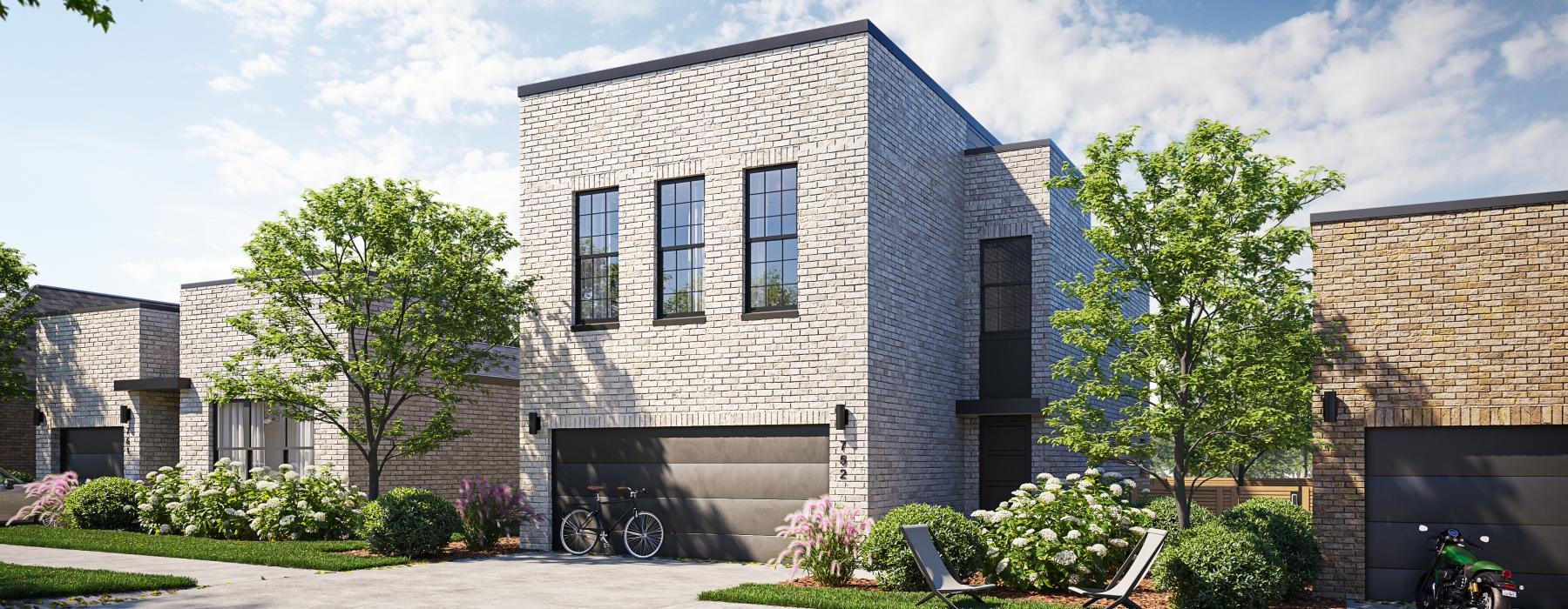 private garage attached to home